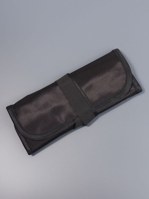 Набор кистей для макияжа SMOKY, 7 шт., чехол на завязках, чёрный