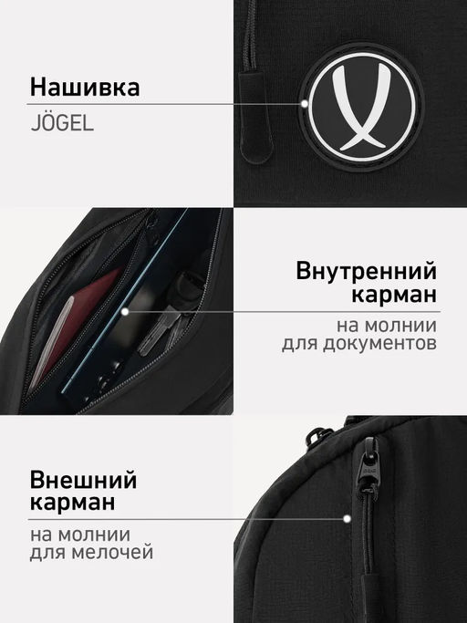 Сумка поясная JOGEL ESSENTIAL Team Waist Bag  фото 14
