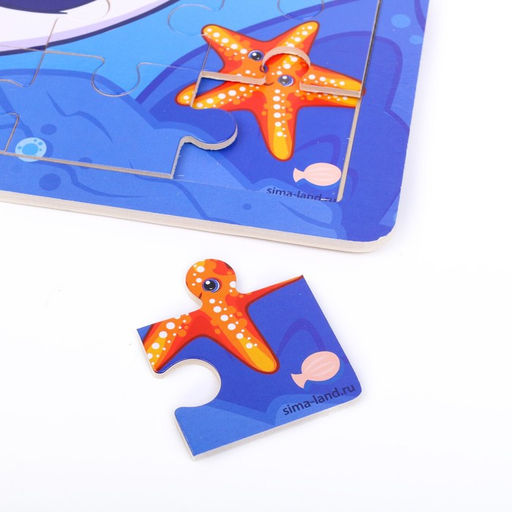 Пазл большой Океан, 30 элементов - Лесная мастерская фото 10