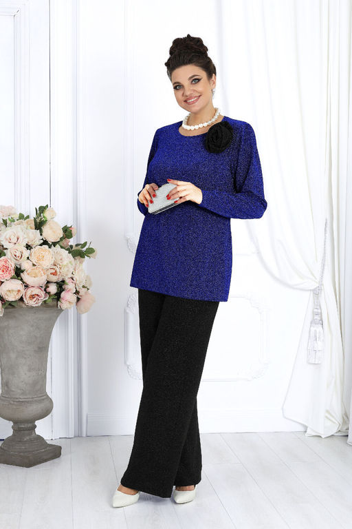 Платье Ninele 7431-Р темно-синий - Mira fashion фото 2431