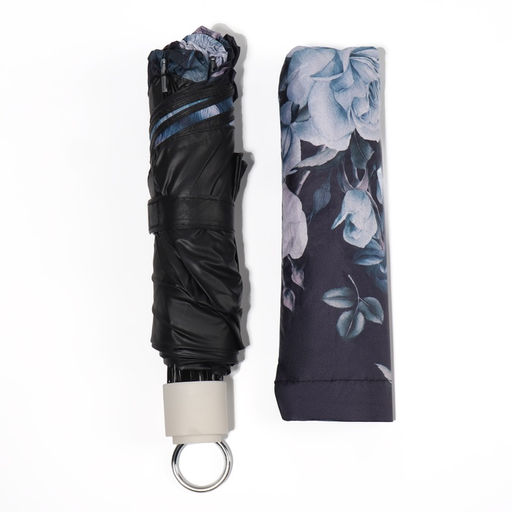 Зонт механический Пышные цветы, эпонж, 4 сложения, 8 спиц, R = 48 см, цвет МИКС - Simaland фото 8