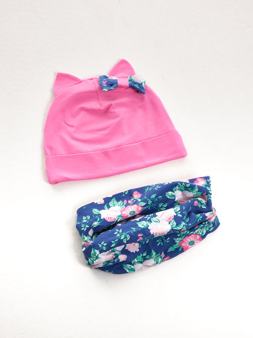 Комплект (шапка+снуд) UD 3031 роз/гол розы - Mini maxi фото 3