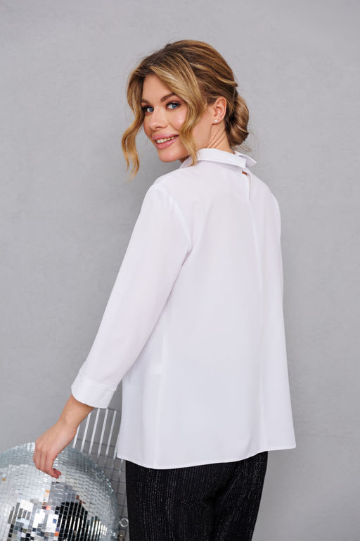 Блуза AMORI 6459 белый  фото 3
