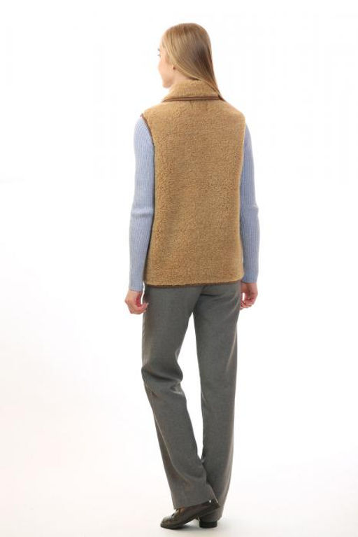 Жилет арт.1217-11/мол.воротник ТАРА Камель - Altro фото 4
