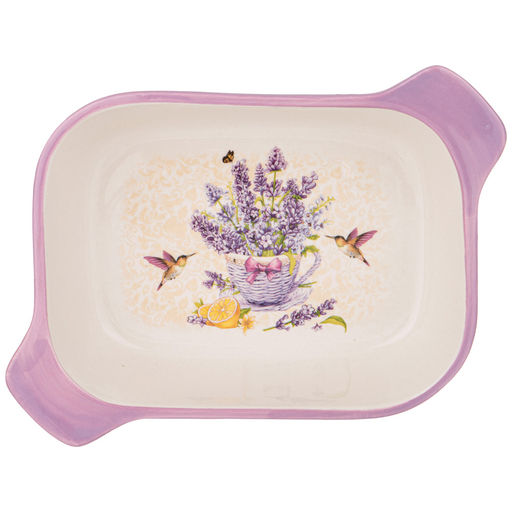 ФОРМА ДЛЯ ЗАПЕКАНИЯ AGNESS ЛАВАНДА 25,5*19*8 СМ  фото 4