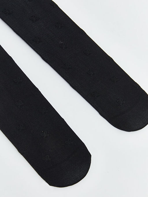 Desenli K?z ?ocuk ?nce K?lotlu ?orap 2li