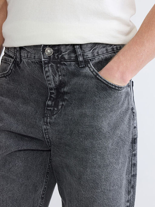 Baggy Fit Erkek Jean Pantolon