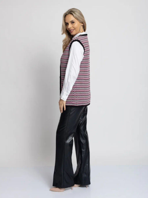 Жилет В 2367/бордовый