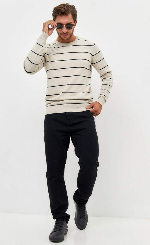 Джемпер F421-1547 beige - Fine joyce фото 9