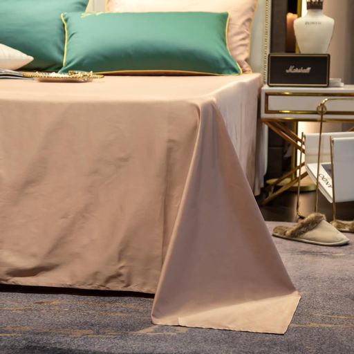 КПБ Mency однотонный с вышивкой MENO018 Евро