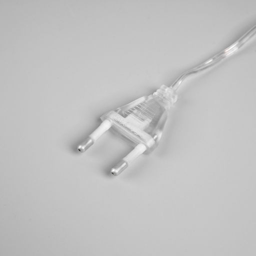Гирлянда Нить 5 м роса с насадками Шарики, IP20, нить серебристая, 50 LED, 8 режимов, свечение мульти, 220 В - Luazon lighting фото 4