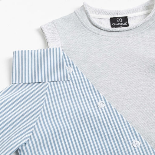 Свитшот комбинированный Фэшн-мания - Charutti фото 6