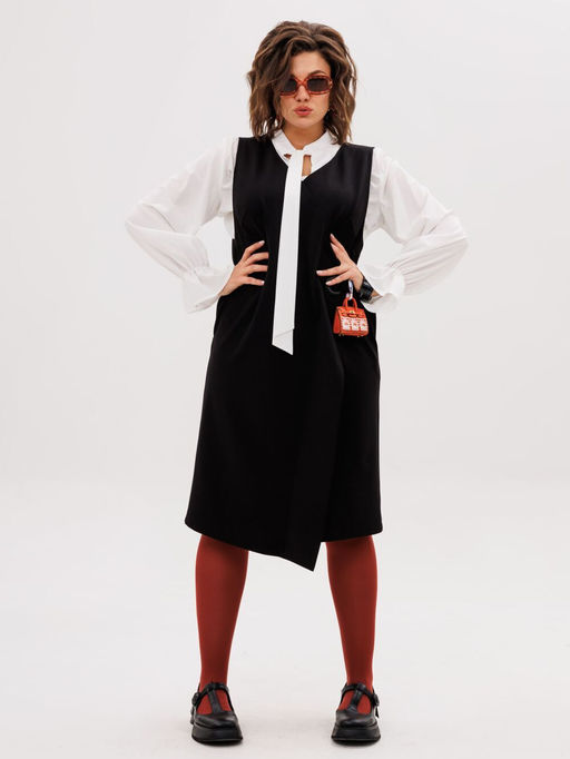 Сарафан ANELLI 1712-Р черная роза  фото 6