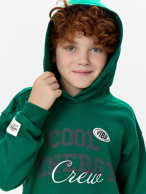 Комплект для мальчиков зеленый с принтом cool energy - Mark formelle фото 7