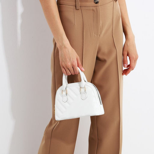 Сумка-клатч на клапане, цвет белый - Simaland фото 8