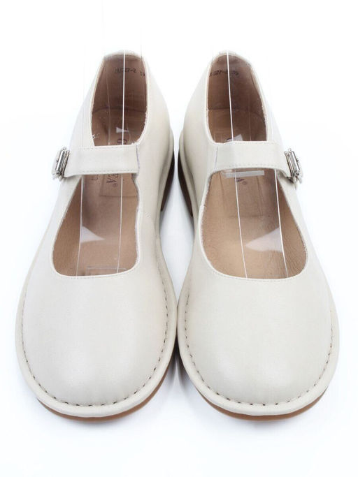 06-DLG27-2 LT. BEIGE Туфли женские (натуральная кожа)