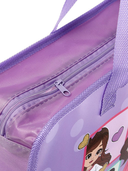 Папка с ручками «Модница», А4, пластиковая, 70 мм, 322×256 мм