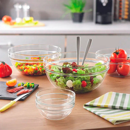 EMPILABL Салатник 12см. прозрач/дымчатый (14219/16874) арт.1000 (97217) Н4703, L4801,Н9670 ВЫВОД