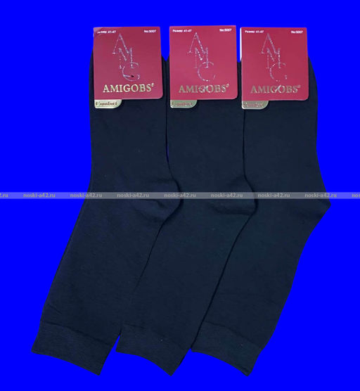 Цена за 12 пар. AMIGOBS носки мужские арт. 5007
