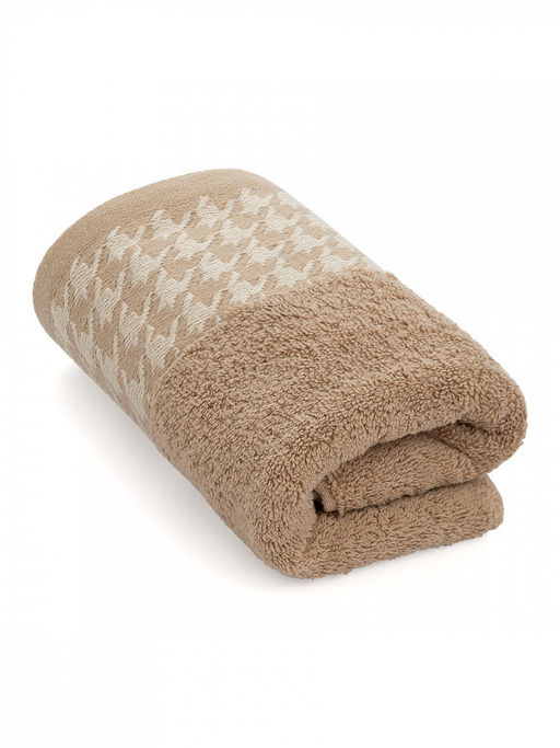 Полотенце для рук 35x70 бежевый махровая ткань