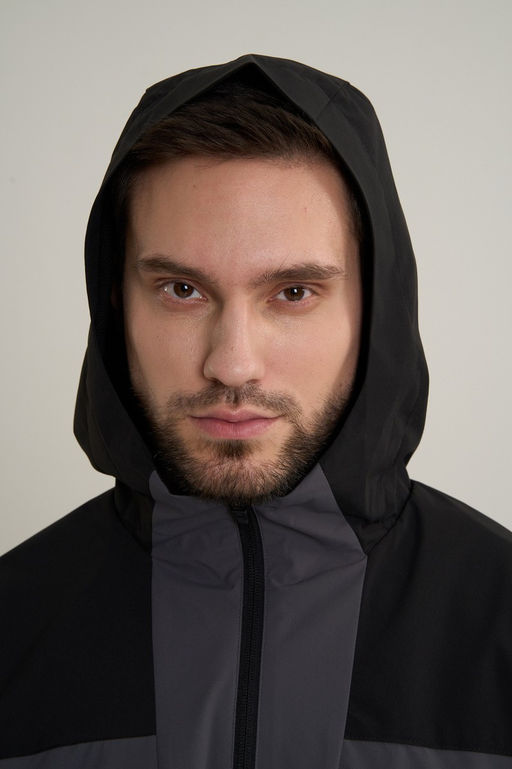 Куртка Черный/Серый TRN ESSENTIAL Woven Jacket - Anta фото 6