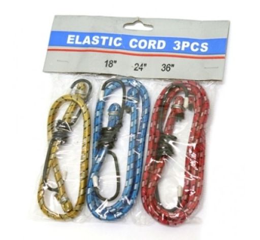 Резинки багажные 3шт. (450мм, 600мм, 900мм)