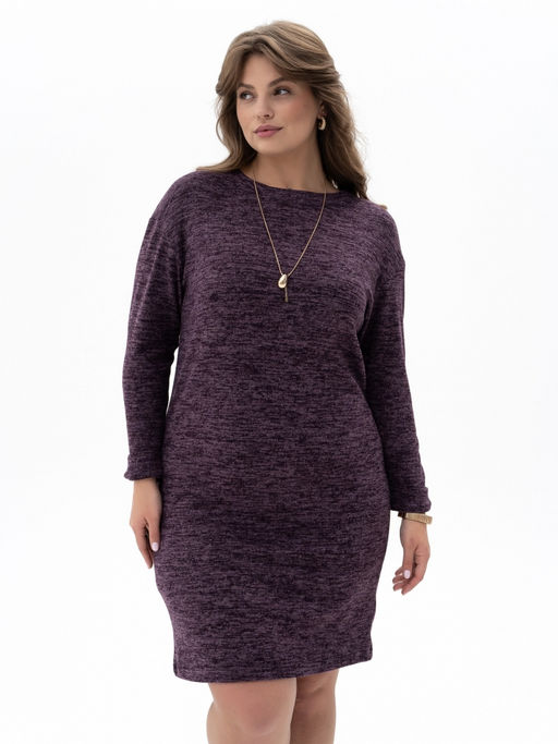 Платье жен.арт.1208-2,баклажановое - Binita фото 3