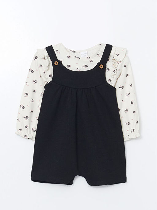 Bisiklet Yaka K?z Bebek Tak?m 3l?