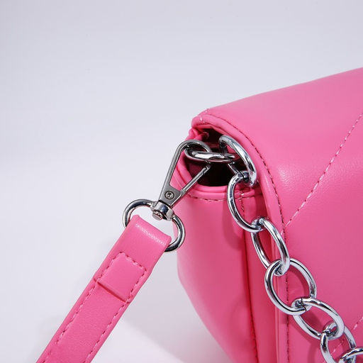 Сумка-мессенджер на магните, цвет розовый - Simaland фото 4