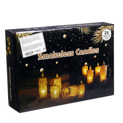 Цена за 24 шт. Свеча светодиодная Романтик горит жёлтым - Simaland фото 4