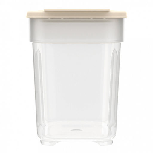 Контейнер для сыпучих продуктов 1л, 17х8,5х10,5см, полипропилен, слоновая кость (Россия) - Домашняя мода фото 5