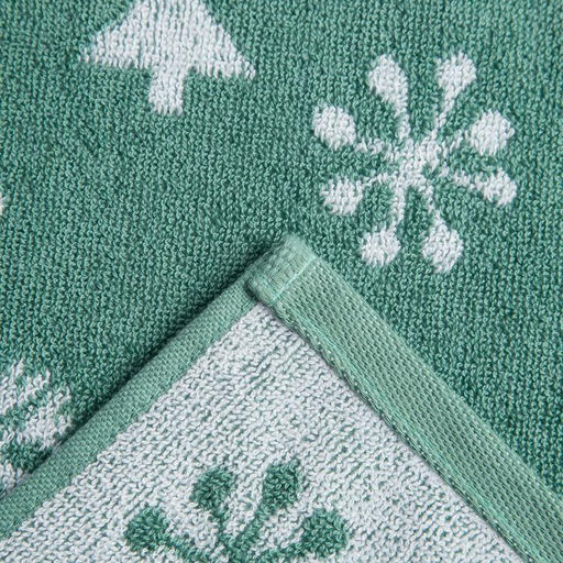 Полотенце махровое Этель Ёлочки 50х90см, 100% хлопок, 420гр/м2  фото 5