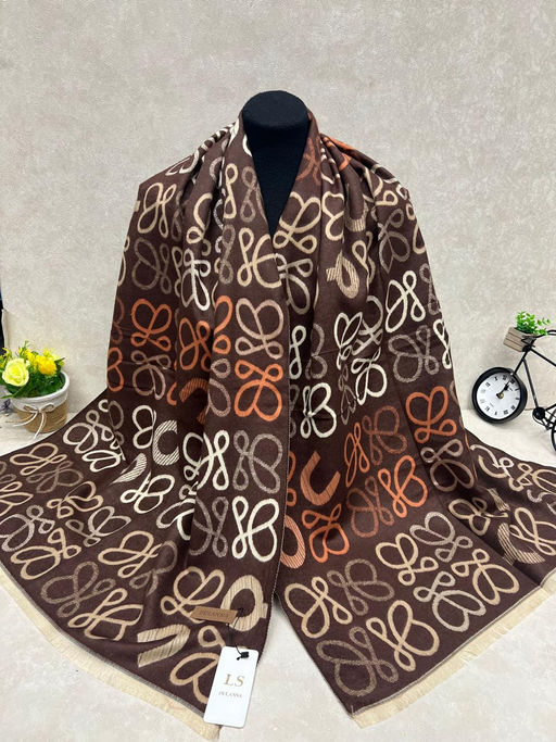 Мягкий палантин из кашемира мультицвет