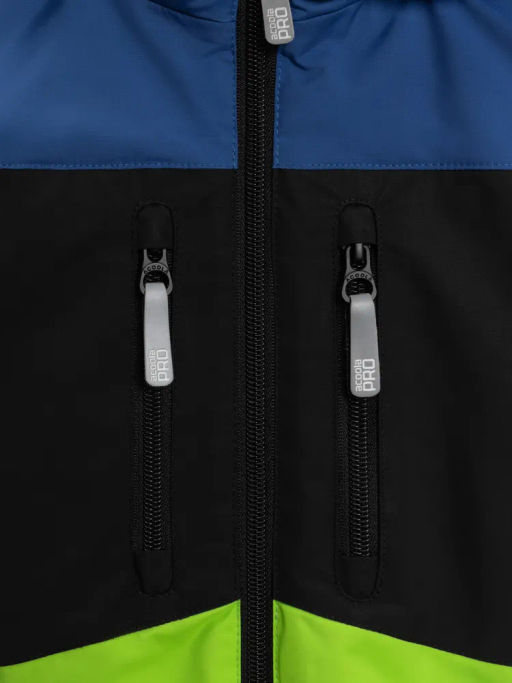 ACOOLA / Куртка детская для мальчиков Bustah сине-зеленый  фото 4