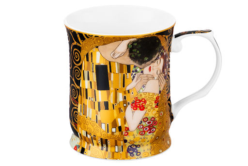 Кружка 400 мл 12,5*9*10 см Поцелуй на черном NEW BONE CHINA - Elan gallery фото 4