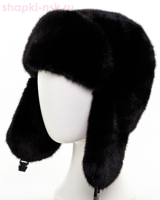 Дина экомех ласка Ушанка женская флис (56-58)