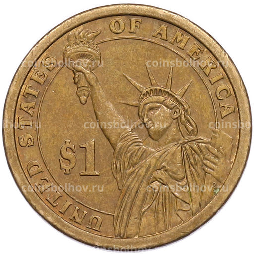 Монета 1 доллар 2010 года (Р) США 13-й президент США Миллард Филлмор