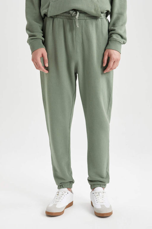 Спортивные штаны стандартного кроя с карманами и эластичной окантовкой - Defacto фото 4