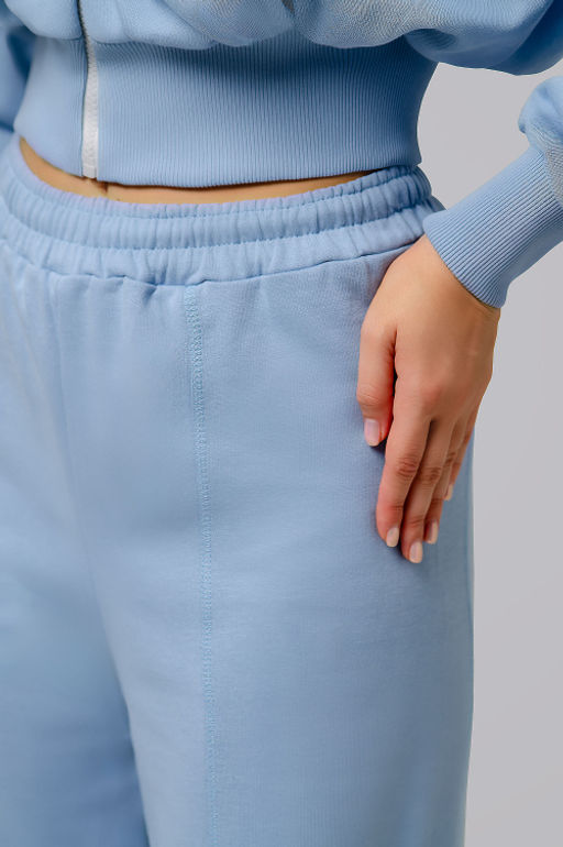 Арт. 2539/1 Костюм женский с брюками 42-48 (4 шт) Цвет:Голубой