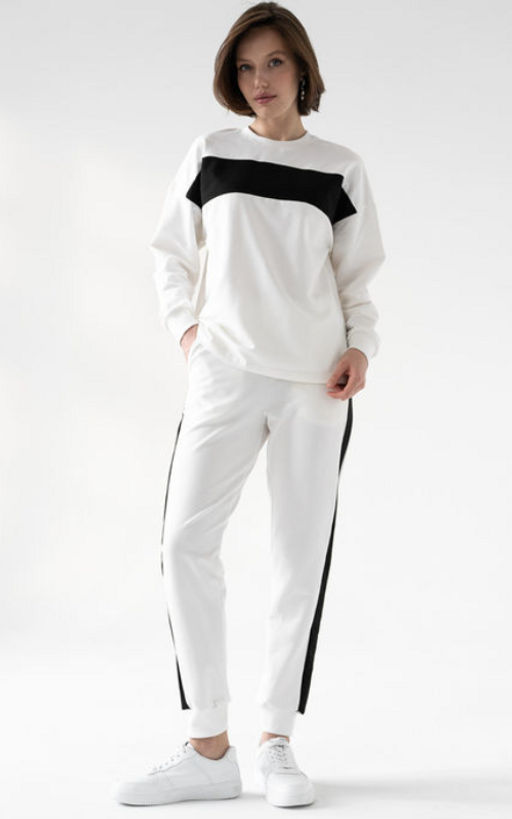 Мягкий уютный костюм из хлопкового футера. - Solo mio фото 12