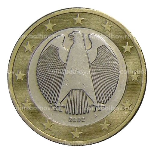 1 евро 2002 года А Германия