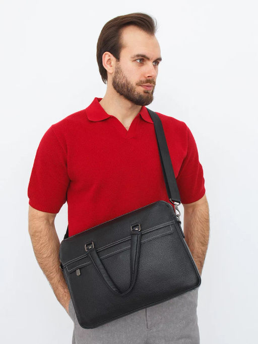 Портфель 8196-8QH black Heanbag