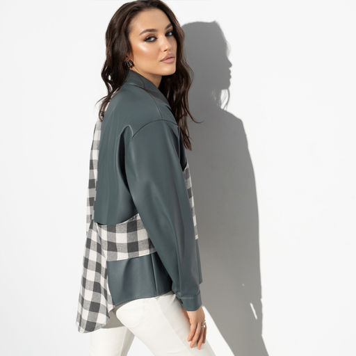 Рубашка Модная импровизация (грэй) - Charutti фото 4