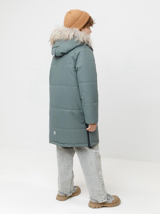 ВК 36110/2 ГР пальто для мал - Crockid фото 5