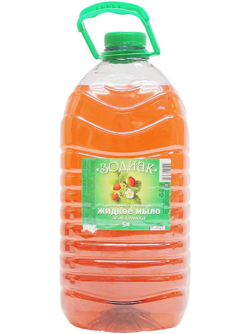 БК жидк.мыло 5л Клубника ПЭТ