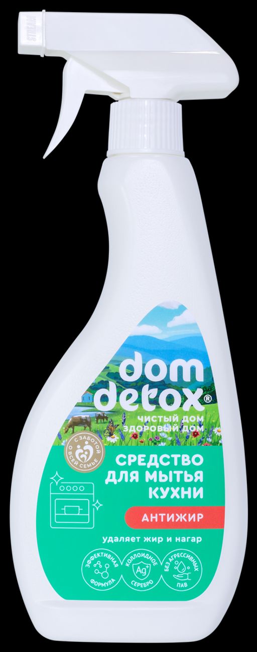 Средство для мытья кухни Антижир для удаления жира и нагара - Мануфактура дом природы фото 2