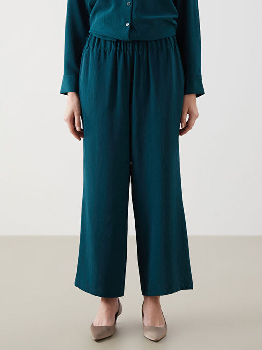 Beli Lastikli Kad?n Pantolon