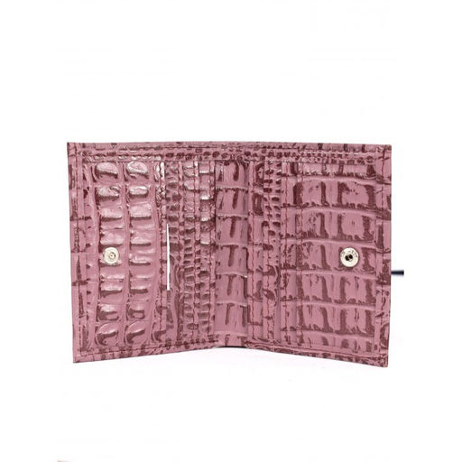 Портмоне женское Croco-ПР-905 натуральная кожа 2 отд, 8 карм, ирис кайман (252) 264812  фото 3