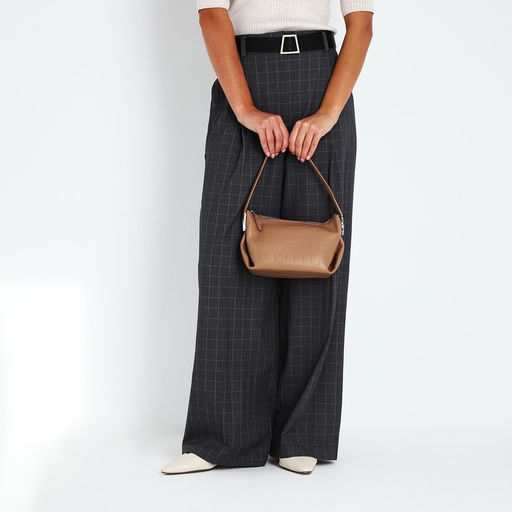 Сумка-багет на молнии, цвет бежевый - Simaland фото 3