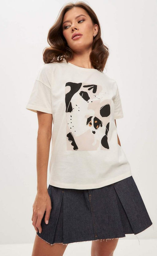 Футболка F412-06-804 milk - Fine joyce фото 8